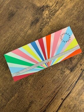 Sephora Rainbow Burst Makeup Palette with rich Accent colors